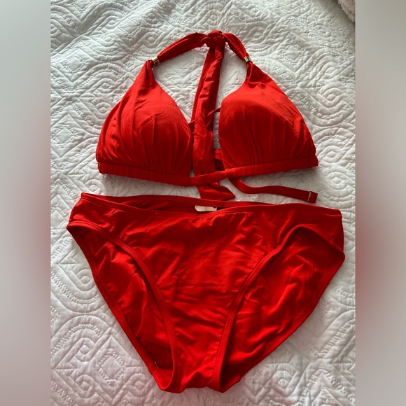 Lauren Ralph Lauren Bathing red suit size S for women’s - Picture 7 of 10
